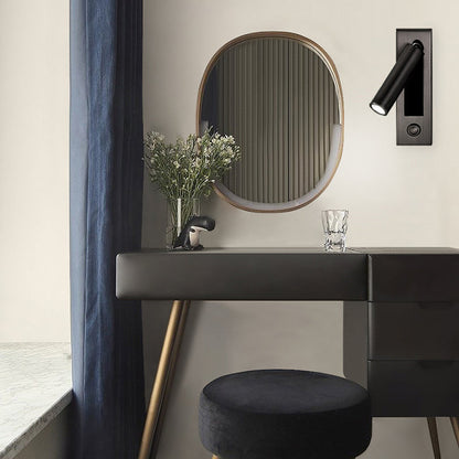 Rectangular LED Wall Light - Space-Saving Wall Sconce