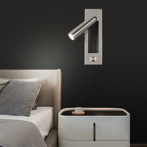 Rectangular LED Wall Light - Space-Saving Wall Sconce