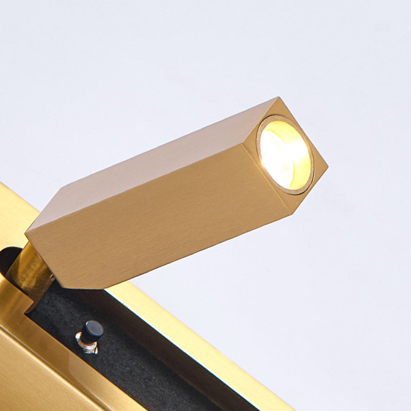 Geometric Wall Lamp - Wall Light With Multi-Angle Spotlight