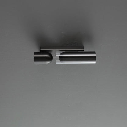 Cylinder Acrylic 2-Light Wall Lamp - Dual Beam Wall Sconce