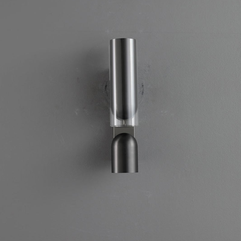Cylinder Acrylic 2-Light Wall Lamp - Dual Beam Wall Sconce