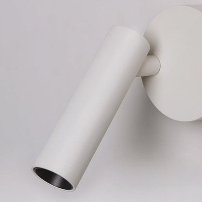 Minimalist Aluminum Round Cylinder LED Wall Sconce Lamp