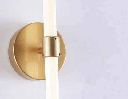 Modern Minimalist Tube Acrylic 1-Light LED Wall Sconce Lamp