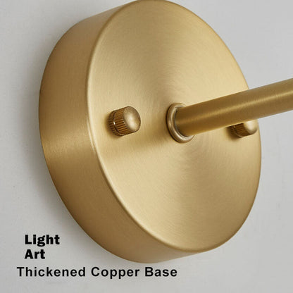 Modern Glass Ball 1-Light Globe Sconce Lamp