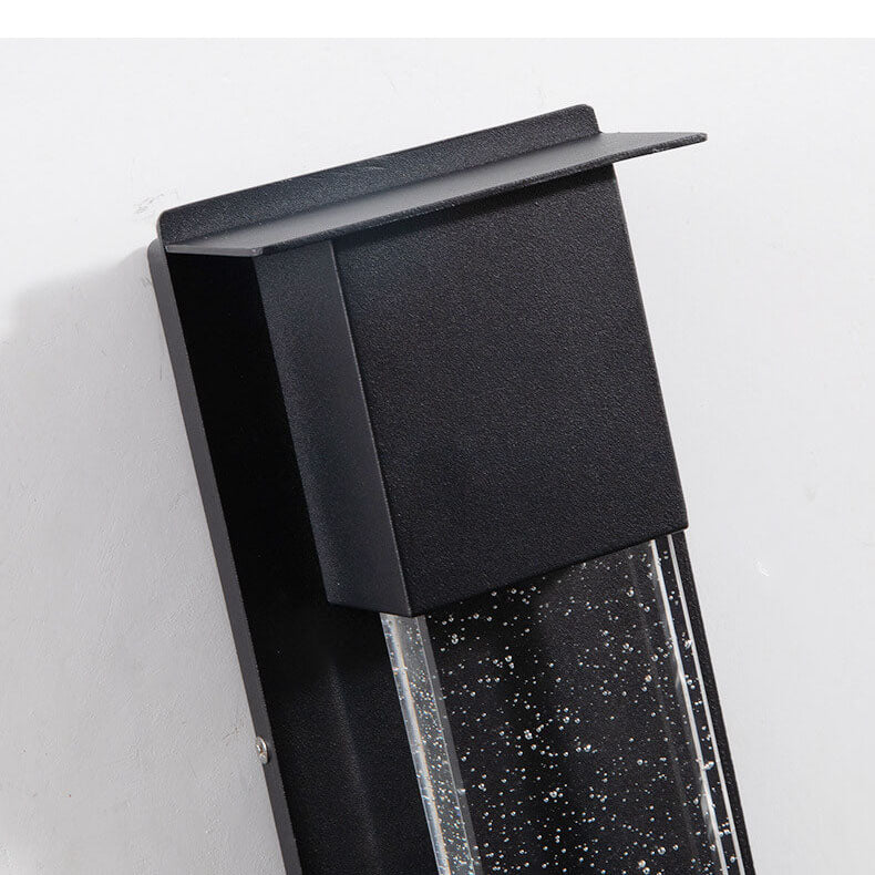 Outdoor LED Induction Crystal Outdoor Wall Sconce Lamps