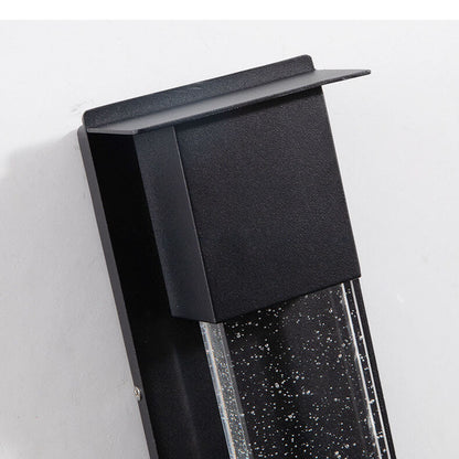 Outdoor LED Induction Crystal Outdoor Wall Sconce Lamps