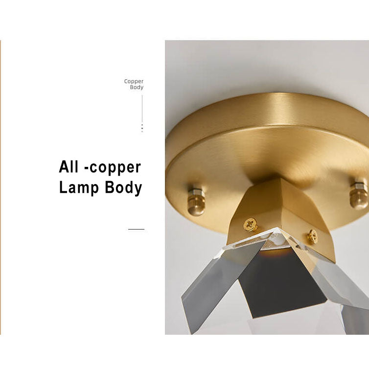 Crystal Ceiling Light