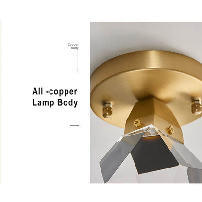 Crystal Ceiling Light