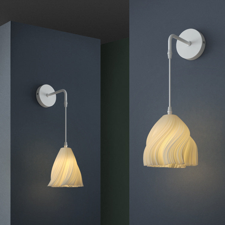 Japanese Petal Design LED Wall Sconce Lamp