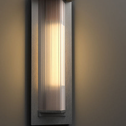 Aluminum Glass Outdoor Waterproof Wall Sconce Lamp