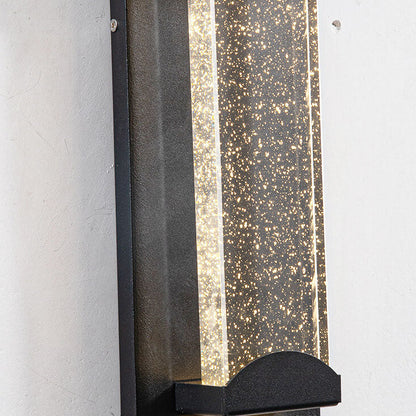 Outdoor LED Induction Crystal Outdoor Wall Sconce Lamps