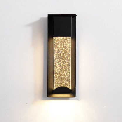 Outdoor LED Induction Crystal Outdoor Wall Sconce Lamps