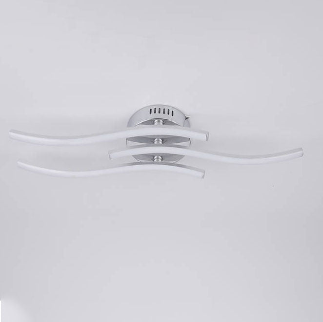 Simple Wave Ceiling Light