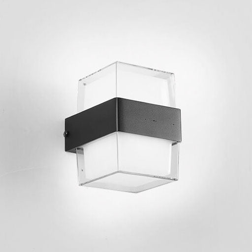 Waterproof Square LED 1-Light Outdoor Wall Sconce Lamps
