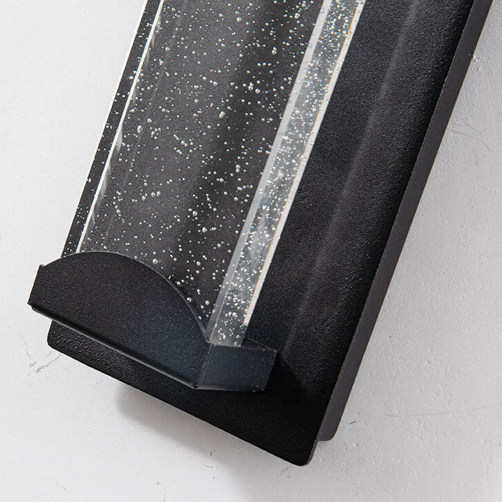 Outdoor LED Induction Crystal Outdoor Wall Sconce Lamps