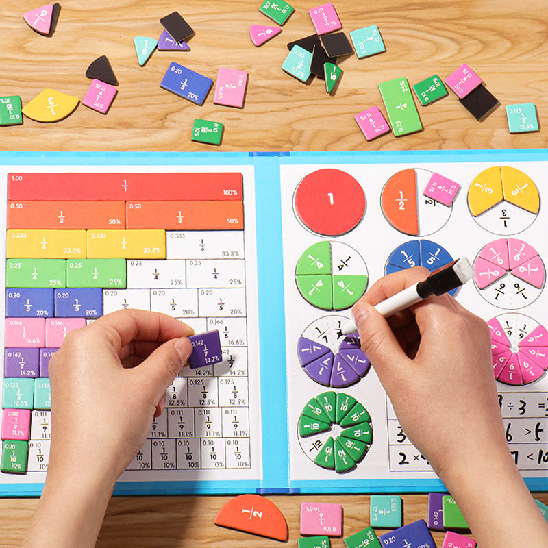 Magnetic Fraction Learning Book