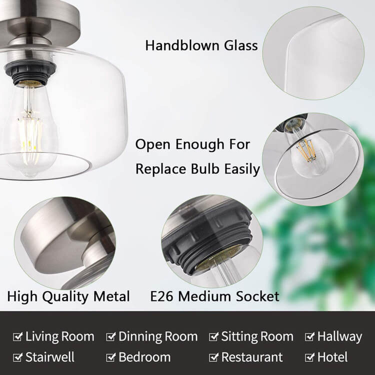 Dome Ceiling Light