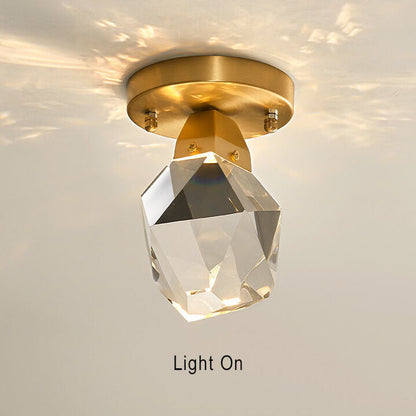 Crystal Ceiling Light