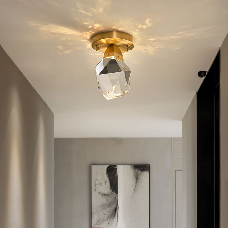 Crystal Ceiling Light
