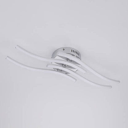 Simple Wave Ceiling Light