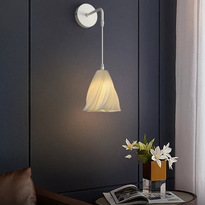 Japanese Petal Design LED Wall Sconce Lamp