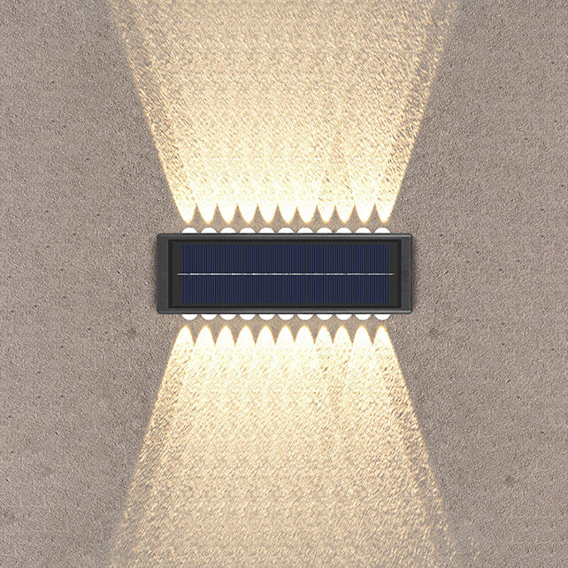Simplicity Rectangular ABS PVC LED Wall Sconce Lamp