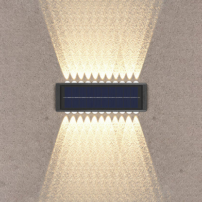 Simplicity Rectangular ABS PVC LED Wall Sconce Lamp