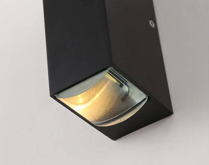 Modern Rectangular LED Outdoor Wall Sconce