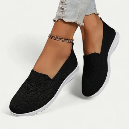 Women's Slip-On Knit Walking Shoes