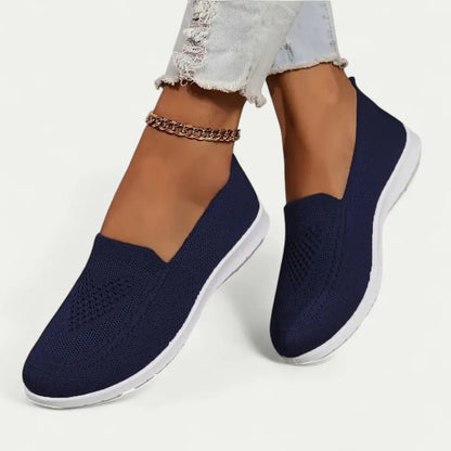 Women's Slip-On Knit Walking Shoes