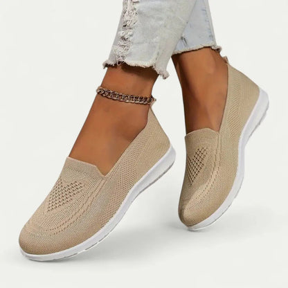 Women's Slip-On Knit Walking Shoes