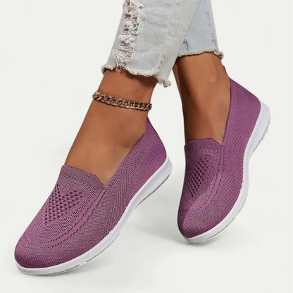 Women's Slip-On Knit Walking Shoes