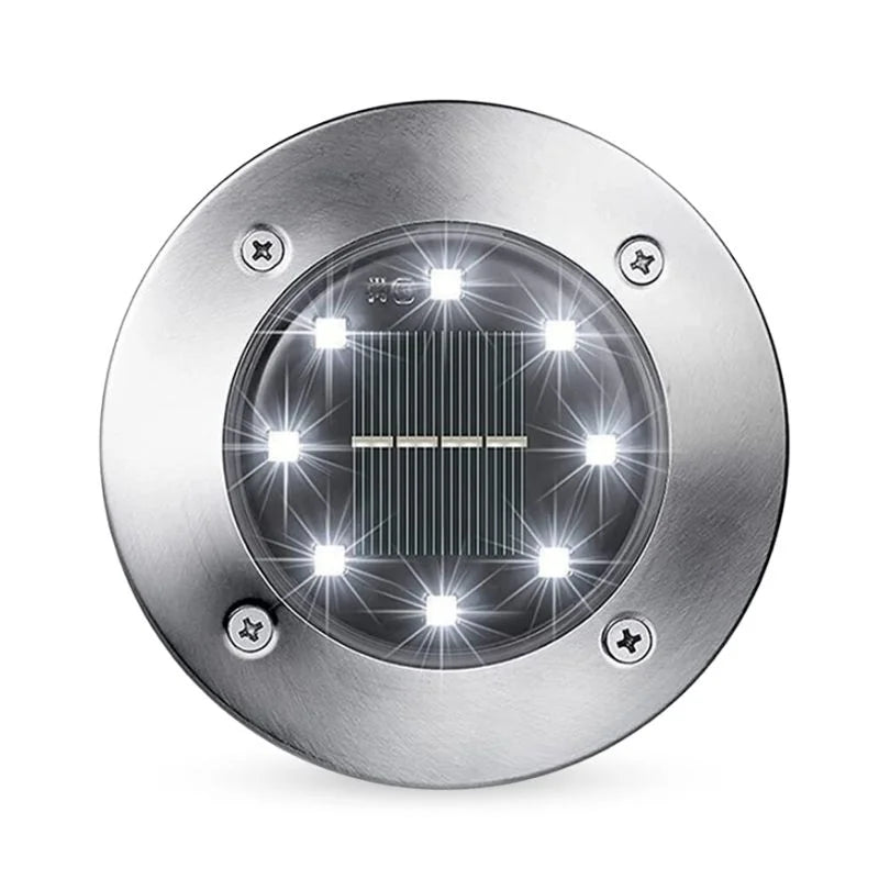 Solar Path Lights with Warm White LED