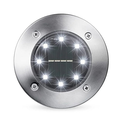 Solar Path Lights with Warm White LED