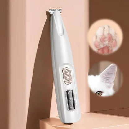 Cordless Pet Trimmer for Paws, Ears & Face