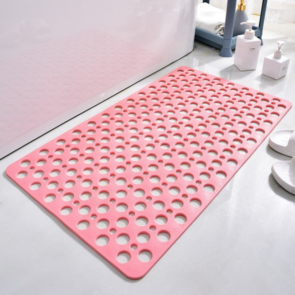 Non-Slip Shower Mat with Suction Cups, 16x28