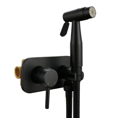 Brass Bidet Sprayer with Hot & Cold Water Control