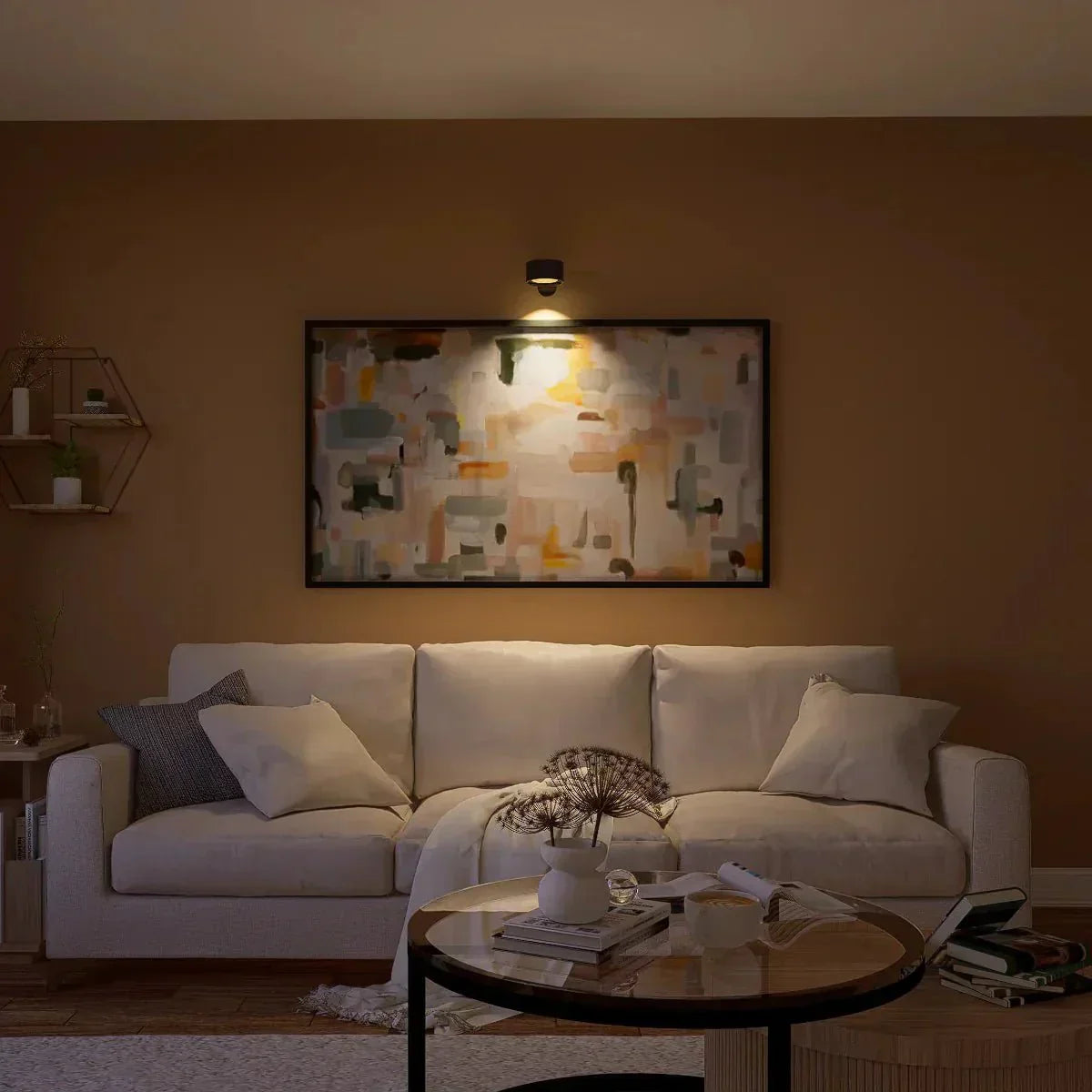 Cordless Magnetic Wall Lamp with 360° Rotation