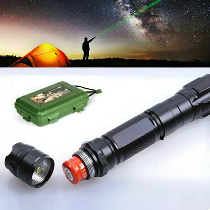 Green Laser Pointer, Rechargeable 2000m Range