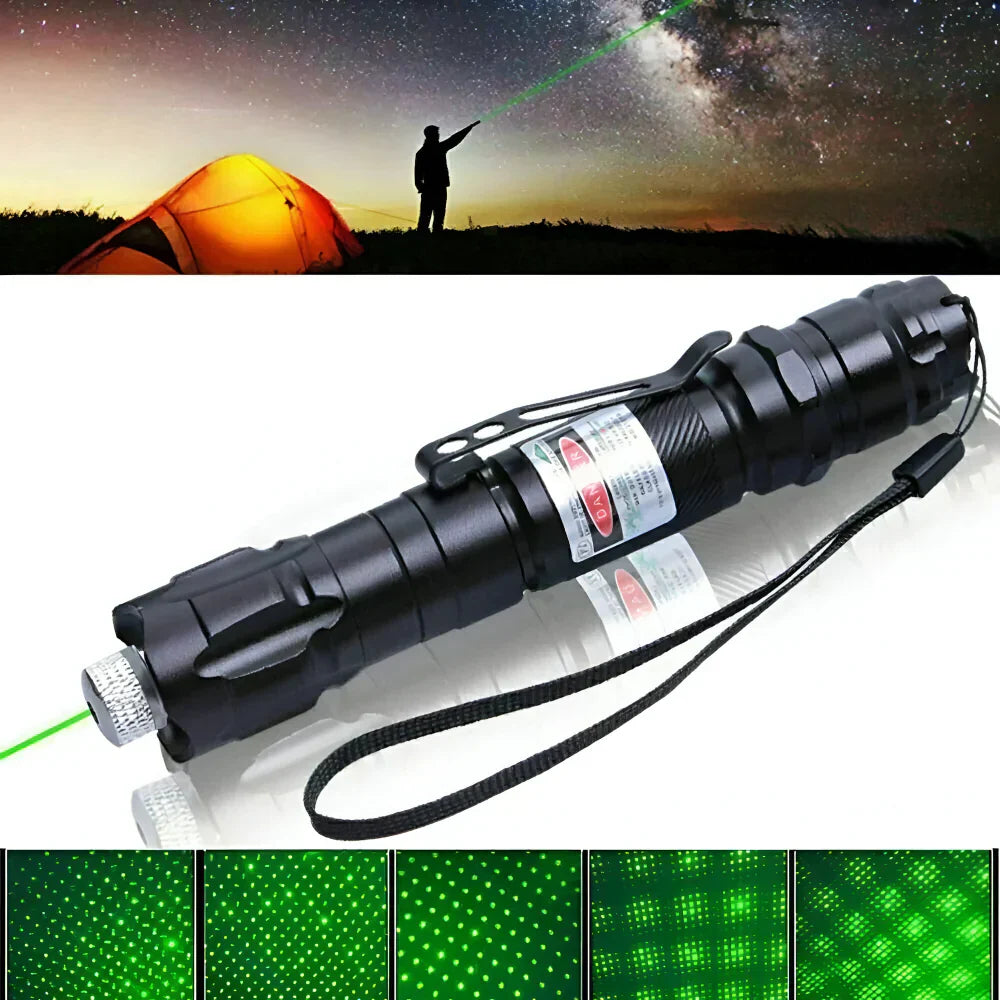 Green Laser Pointer, Rechargeable 2000m Range