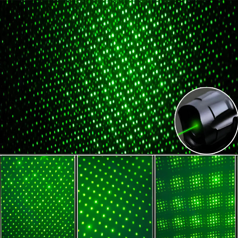 Green Laser Pointer, Rechargeable 2000m Range