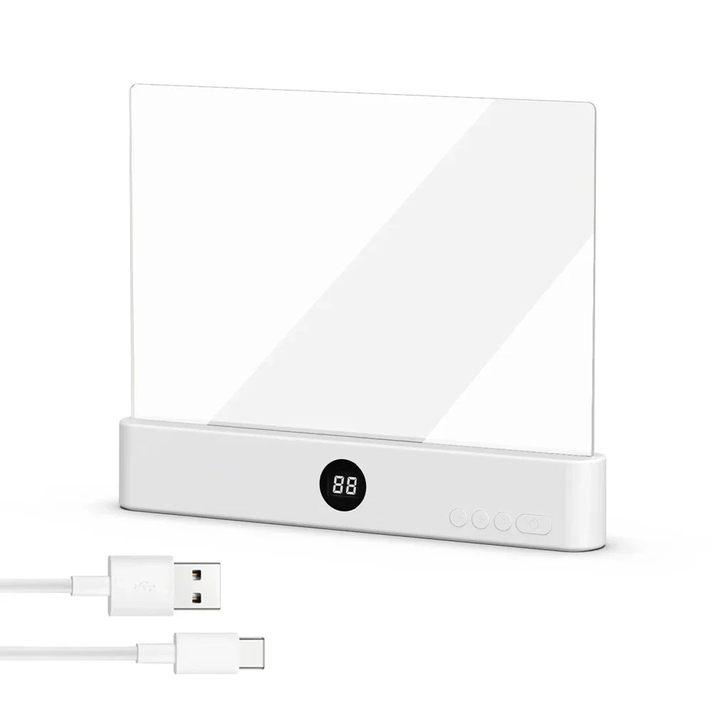 Rechargeable Clip-On Book Light with Flexible Neck