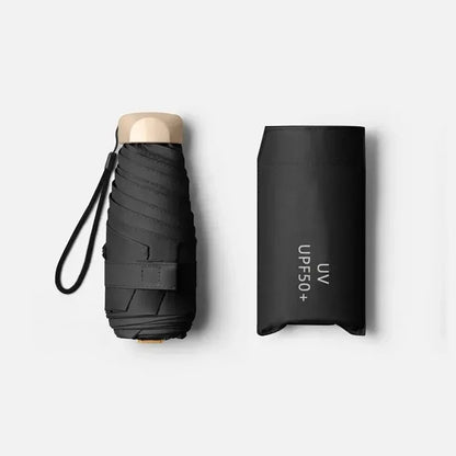 Compact Folding Umbrella, Waterproof, UV Proof
