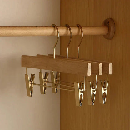 Wide Shoulder Camphor Wood Hangers, Set of 2