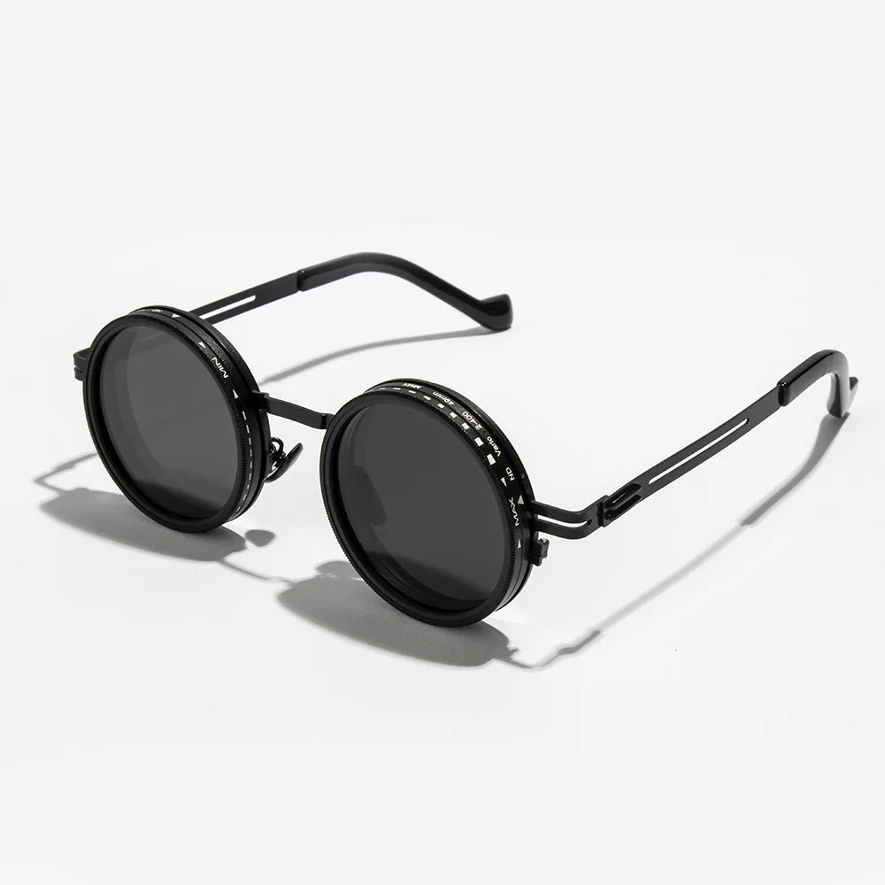 Polarized Sunglasses with Adjustable Dimming