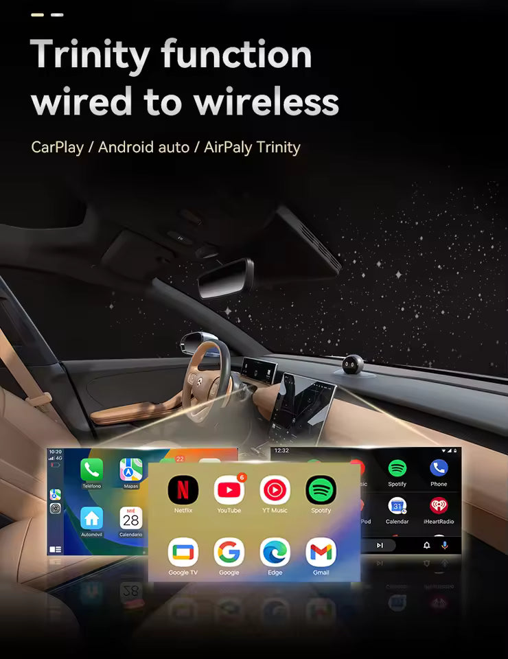 Wireless CarPlay & Android Auto Adapter