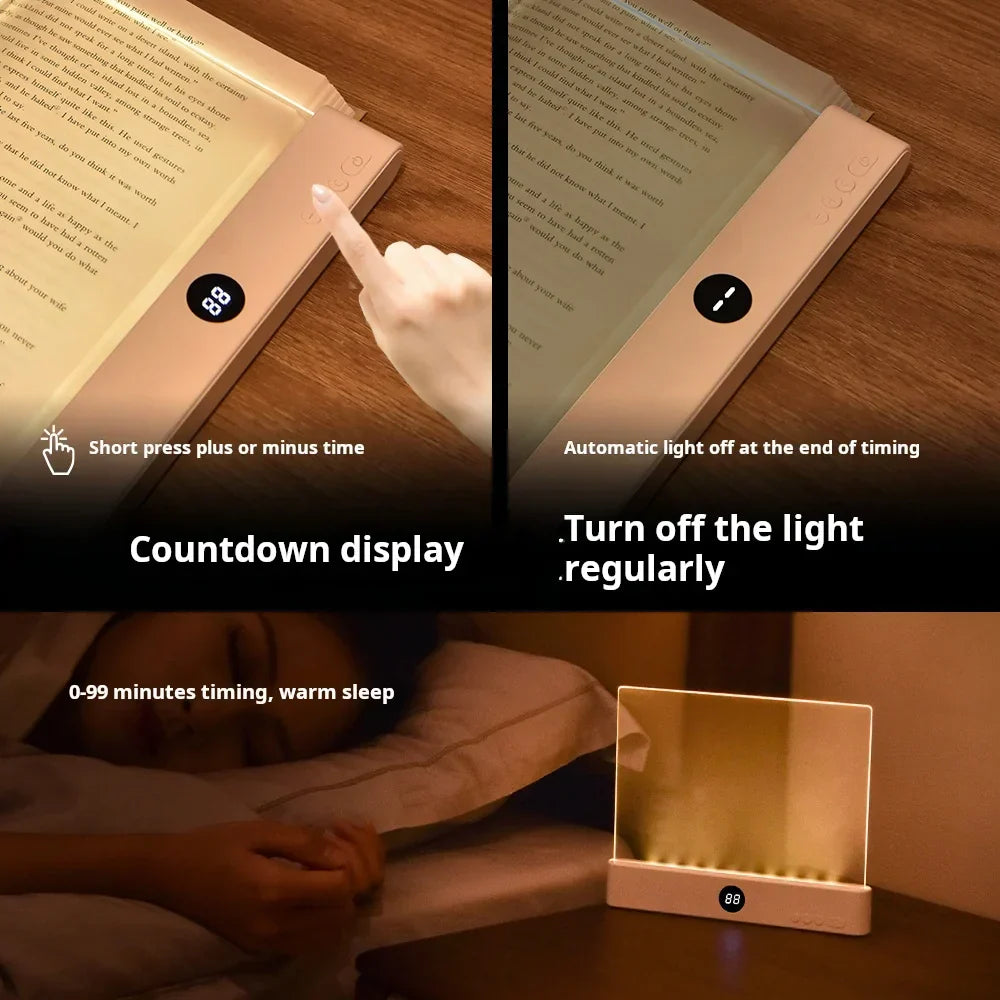 Rechargeable Clip-On Book Light with Flexible Neck