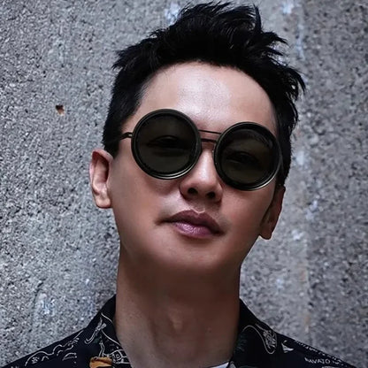 Polarized Sunglasses with Adjustable Dimming