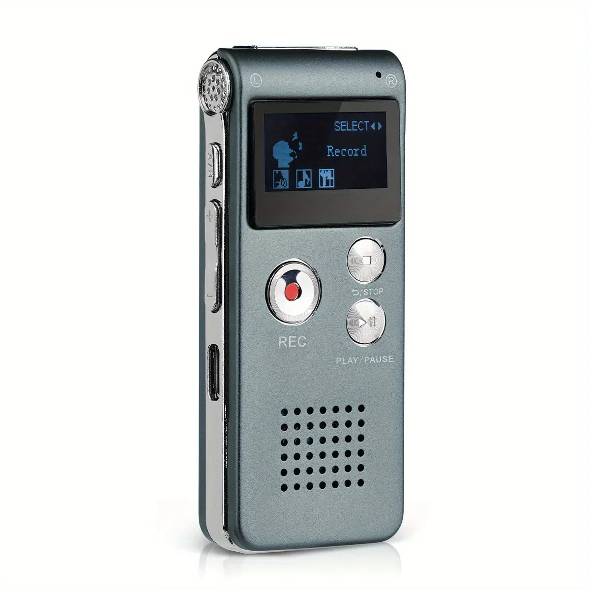 Portable Audio Recorder with WAV Playback