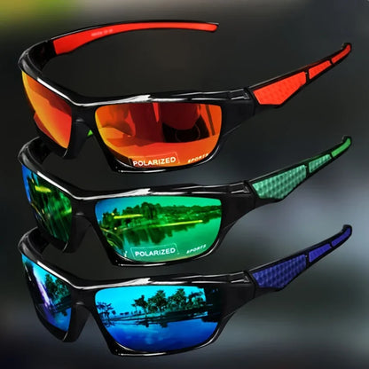 Polarized Round Sunglasses, UV400, Metal Frame